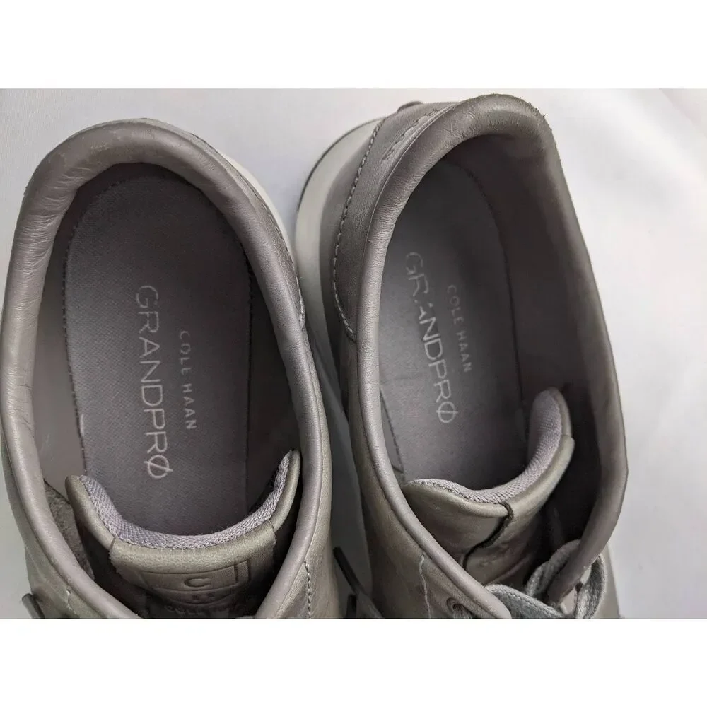 Cole Haan Men's‎ Sz 11M Sneaker Gray Leather (C26999) Shoes